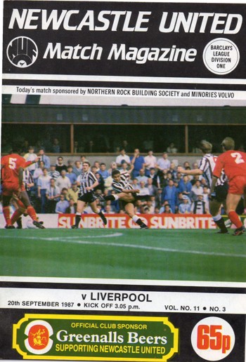 Match programme